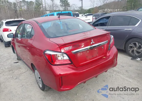 2024 Mitsubishi Mirage G4 Black Edition/Es/Le из США, поврежденный, VIN ML32FUFJ4RHF08328